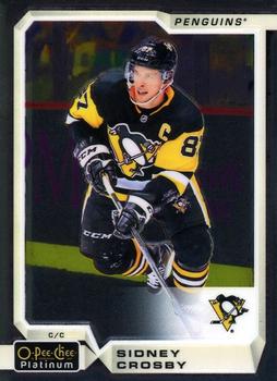 2018-19 O-Pee-Chee Platinum #20 Sidney Crosby Front