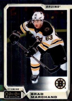 2018-19 O-Pee-Chee Platinum #63 Brad Marchand Front