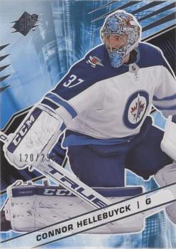2018-19 SPx #10 Connor Hellebuyck Front