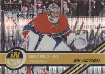 2017-18 O-Pee-Chee Platinum - In Action Pulsar #IA-2 Carey Price Front