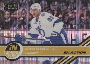 2017-18 O-Pee-Chee Platinum - In Action Pulsar #IA-10 Steven Stamkos Front