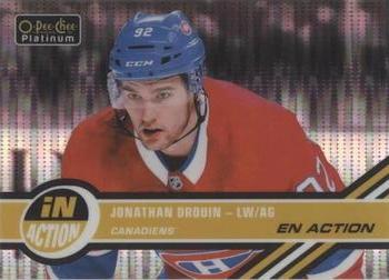 2017-18 O-Pee-Chee Platinum - In Action Pulsar #IA-14 Jonathan Drouin Front