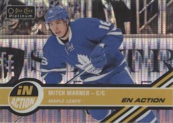 2017-18 O-Pee-Chee Platinum - In Action Pulsar #IA-18 Mitch Marner Front