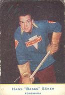1956-57 Alfa Ishockey (Swedish) #108 Hans Saaker Front