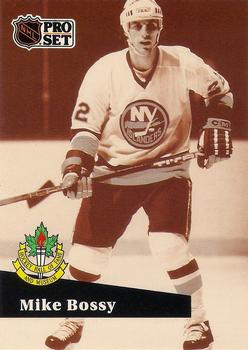 1991-92 Pro Set - 1991 NHL Hall of Fame Induction #1 Mike Bossy Front
