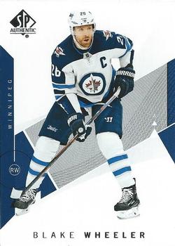 2018-19 SP Authentic #77 Blake Wheeler Front