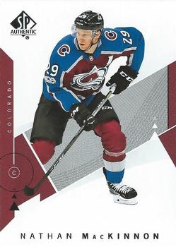 2018-19 SP Authentic #85 Nathan MacKinnon Front
