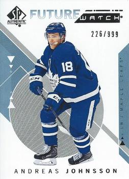 2018-19 SP Authentic #160 Andreas Johnsson Front