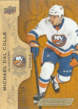 2018-19 Upper Deck Engrained #81 Michael Dal Colle Front