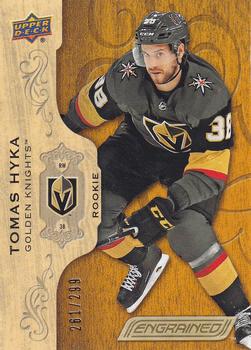 2018-19 Upper Deck Engrained #92 Tomas Hyka Front
