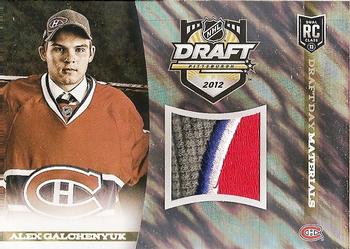 2013 Panini Fan Expo - NHL Draft Day Materials Lava Flow #HK3 Alex Galchenyuk Front