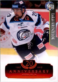2017-18 OFS Classic - Retro Red #211 Lukas Krenzelok Front