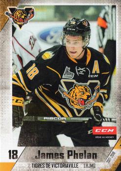 2017-18 Extreme Victoriaville Tigres (QMJHL) #10 James Phelan Front