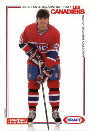 1989-90 Le Journal / Kraft Montreal Canadiens #NNO J.J. Daigneault Front