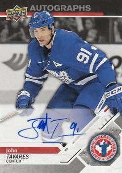 2019 Upper Deck National Hockey Card Day Canada - Autographs #CAN-JT John Tavares Front