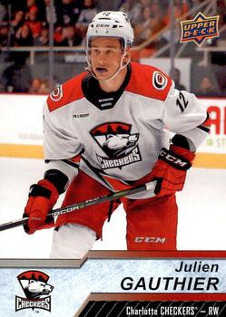 2018-19 Upper Deck AHL #25 Julien Gauthier Front