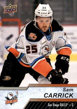 2018-19 Upper Deck AHL #109 Sam Carrick Front