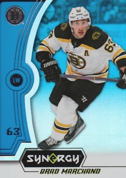 2018-19 Upper Deck Synergy - Blue #6 Brad Marchand Front