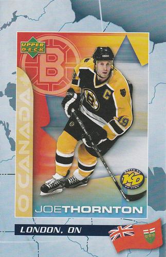 2003-04 Upper Deck Kraft #NNO Joe Thornton Front