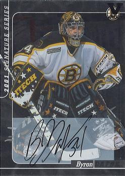 2015-16 In The Game Final Vault - 2000-01 Be a Player Signature Series Autographs (Black Vault Stamp) #122 Byron Dafoe Front