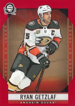 2018-19 O-Pee-Chee Coast to Coast - Red #21 Ryan Getzlaf Front