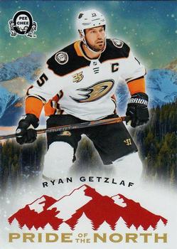 2018-19 O-Pee-Chee Coast to Coast - Pride of the North #P-27 Ryan Getzlaf Front
