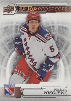 2018-19 Upper Deck CHL - SP Top Prospects #SP7 Michael Vukojevic Front