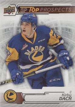 2018-19 Upper Deck CHL - SP Top Prospects #SP13 Kirby Dach Front