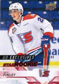 2018-19 Upper Deck CHL - Star Rookies UD Exclusives #348 Jack Finley Front