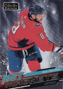 2018-19 O-Pee-Chee Platinum - Net Magnets #NM-1 Alex Ovechkin Front