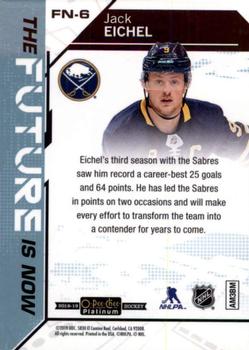 2018-19 O-Pee-Chee Platinum - The Future Is Now #FN-6 Jack Eichel Back