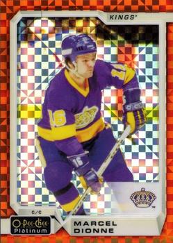 2018-19 O-Pee-Chee Platinum - Orange Checkers #147 Marcel Dionne Front