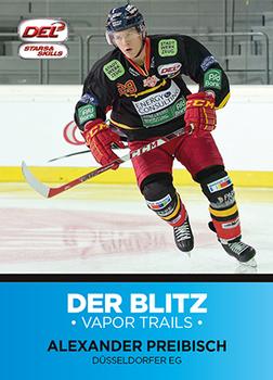 2015-16 Playercards Basic Serie 1 (DEL) - Der Blitz #DEL-VT04 Alexander Preibisch Front
