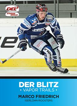 2015-16 Playercards Basic Serie 1 (DEL) - Der Blitz #DEL-VT08 Marko Friedrich Front