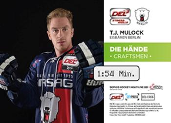 2015-16 Playercards Basic Serie 1 (DEL) - Die Hande #DEL-CR06 T.J. Mulock Back