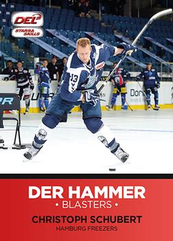 2015-16 Playercards Basic Serie 1 (DEL) - Der Hammer #BL-04 Christoph Schubert Front