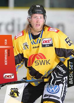 2014-15 Playercards (DEL) #DEL-138 Robin Weihager Front