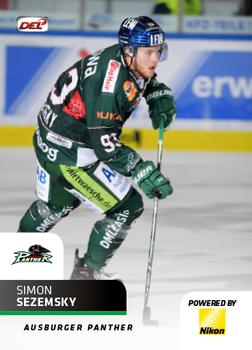 2018-19 Playercards (DEL) #DEL-008 Simon Sezemsky Front