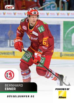 2018-19 Playercards (DEL) #DEL-085 Bernhard Ebner Front