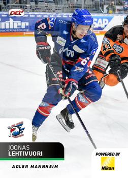 2018-19 Playercards (DEL) #DEL-220 Joonas Lehtivuori Front