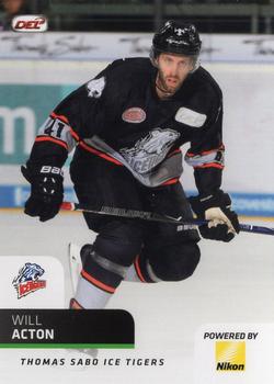 2018-19 Playercards (DEL) #DEL-284 Will Acton Front