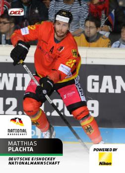 2018-19 Playercards (DEL) #DEL-391 Matthias Plachta Front
