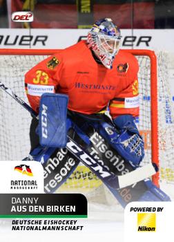 2018-19 Playercards (DEL) #DEL-394 Danny aus den Birken Front