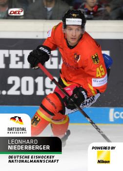 2018-19 Playercards (DEL) #DEL-397 Leon Niederberger Front