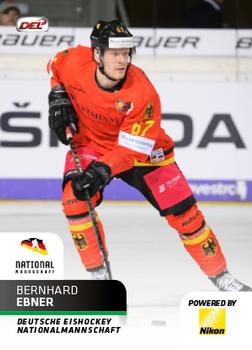 2018-19 Playercards (DEL) #DEL-401 Bernhard Ebner Front