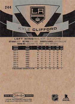 2019-20 O-Pee-Chee #244 Kyle Clifford Back