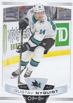 2019-20 O-Pee-Chee #408 Gustav Nyquist Front