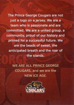 2014-15 Prince George Cougars (WHL) #1 Prince George Cougars Back