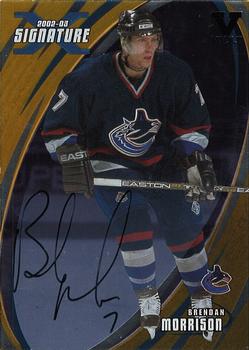 2015-16 In The Game Final Vault - 2002-03 Be a Player Signature Series Autographs Gold (Black Vault Stamp) #56 Brendan Morrison Front