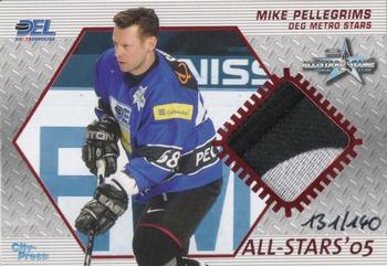 2005-06 Playercards (DEL) - Allstars´05 Jersey #AS13 Mike Pellegrims Front